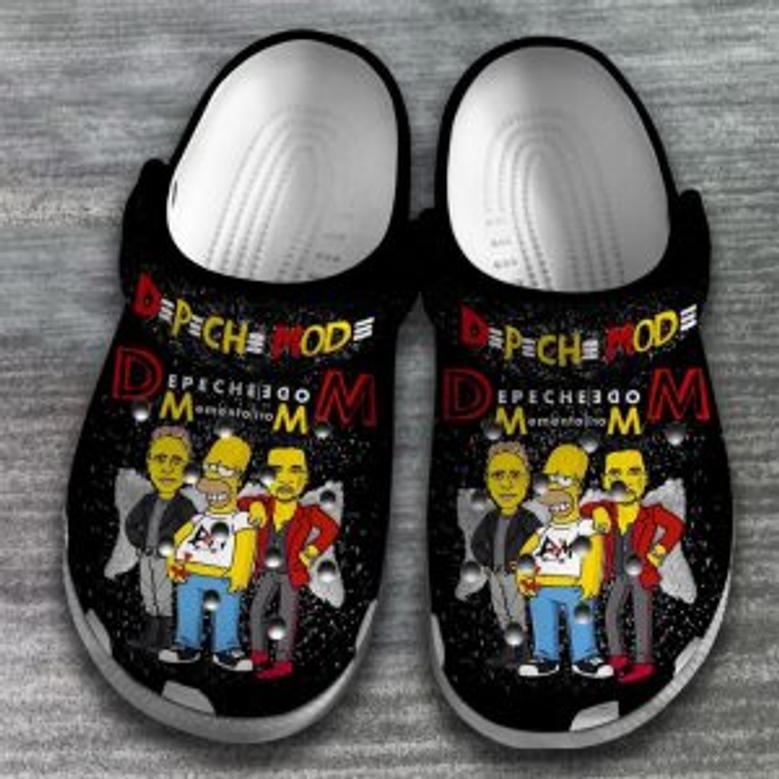 Depeche Mode Band Crocs Crocband Comfortable Shoes Clogs For Men Women