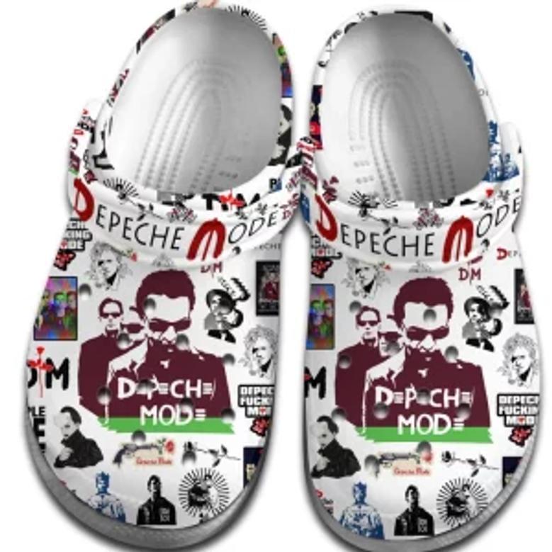 Depeche Mode Band Crocs Crocband Shoes Clogs Comfortable For Men Women