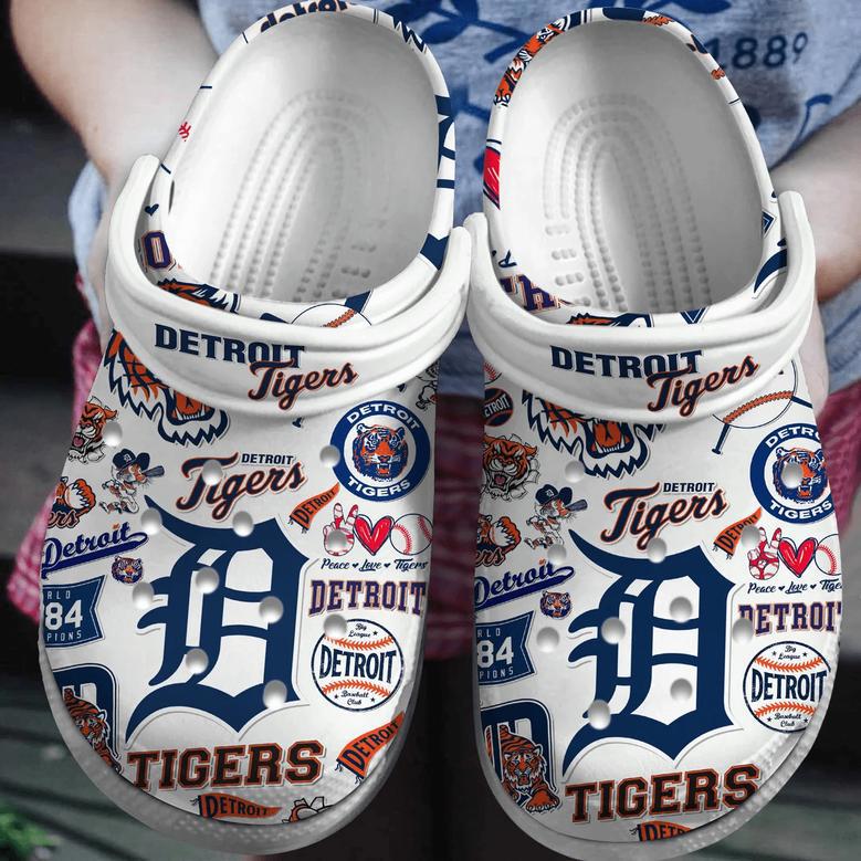 Detroit Tigers
Baseball Team Mlb Sport Crocs Clogs Crocband Shoes