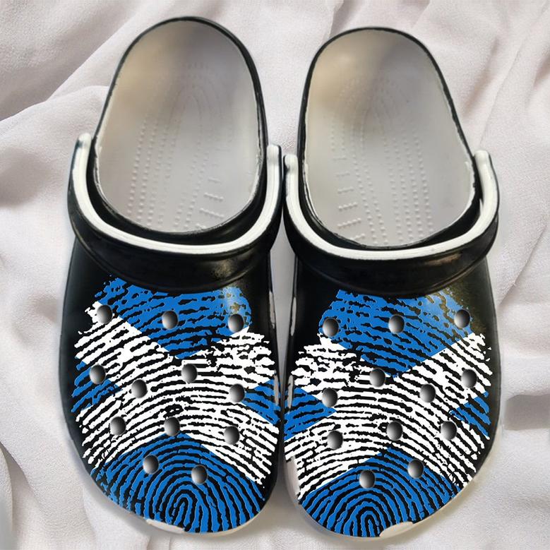 Dna Scotland Flag Personalized Shoes Clogs Gifts For Men Women