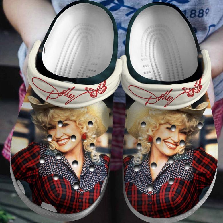 Dolly Parton Music Crocs Crocband Clogs Shoes