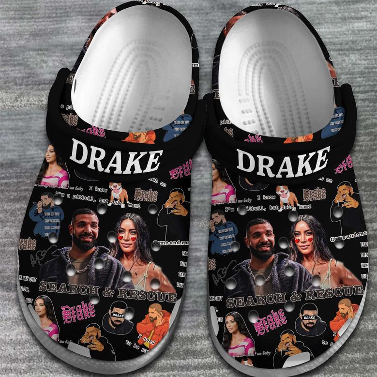 Drake Rapper Music Crocs Crocband Clogs Shoes