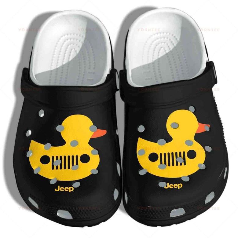 Duck Jeep Crocband Clog Shoes For Jeep Lover