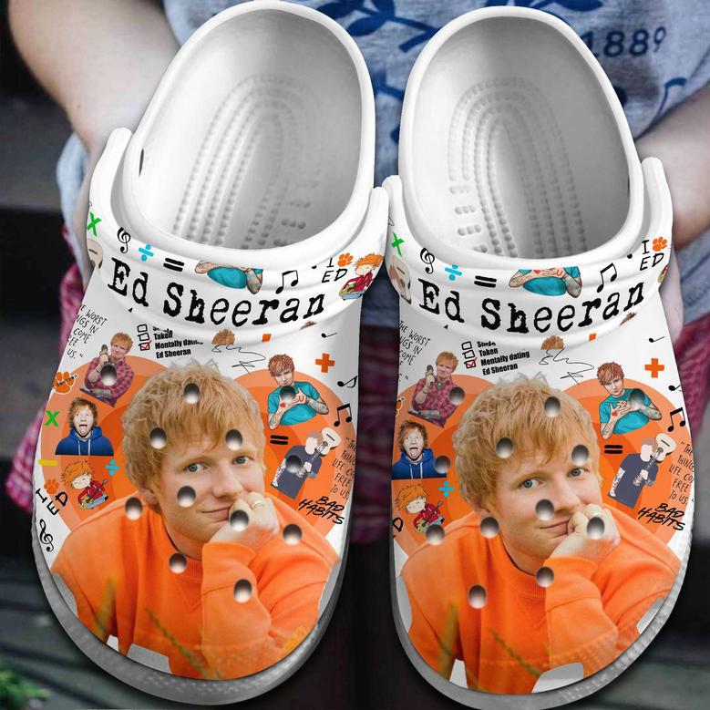 Ed Sheeran Singer Music Crocs Crocband Clogs Shoes