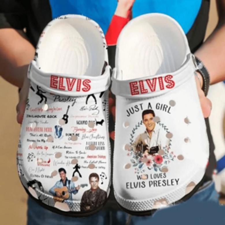 Elvis Presley Crocs Clog Shoes