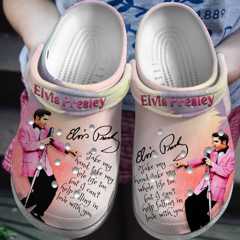 Elvis Presley Singer Music Crocs Crocband Clogs Shoes