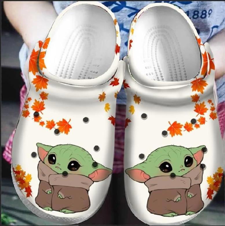 Fall Baby Yoda Classic Clogs Shoes