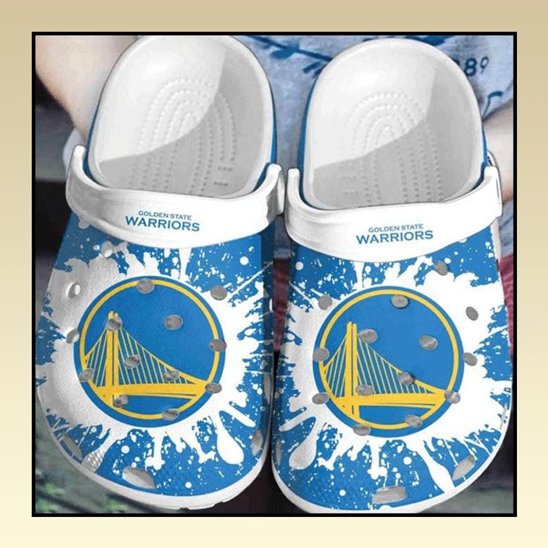 Golden State Warriors Crocband Clog Shoes For Men Women