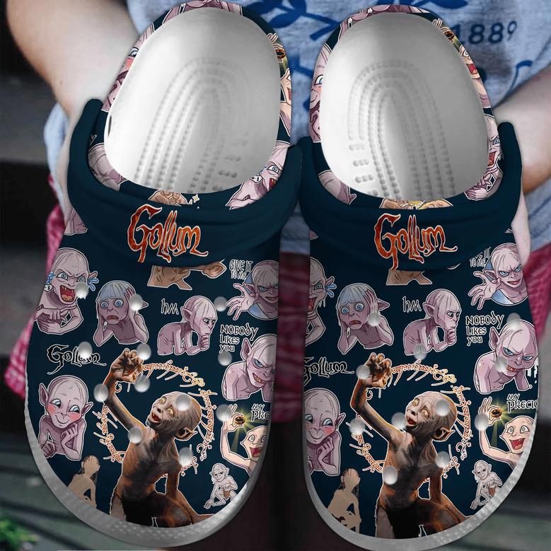 Gollum The Lord Of The Rings Movie Crocs Crocband Clogs Shoes