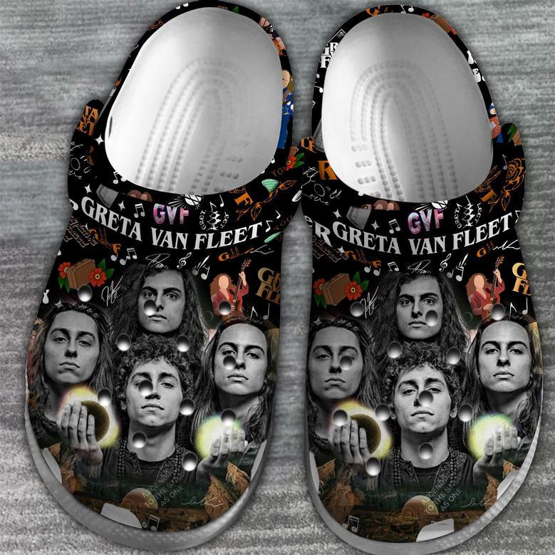 Greta Van Fleet Band Music Crocs Crocband Clogs Shoes