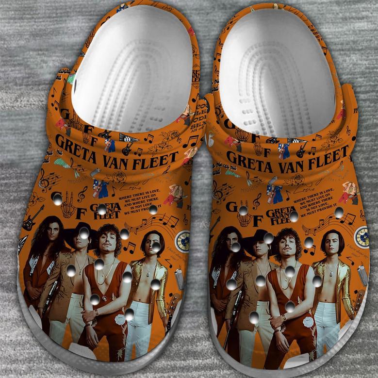 Greta Van Fleet Band Music Crocs Crocband Clogs Shoes