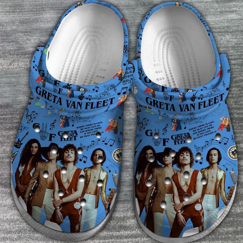 Greta Van Fleet Band Music Crocs Crocband Clogs Shoes