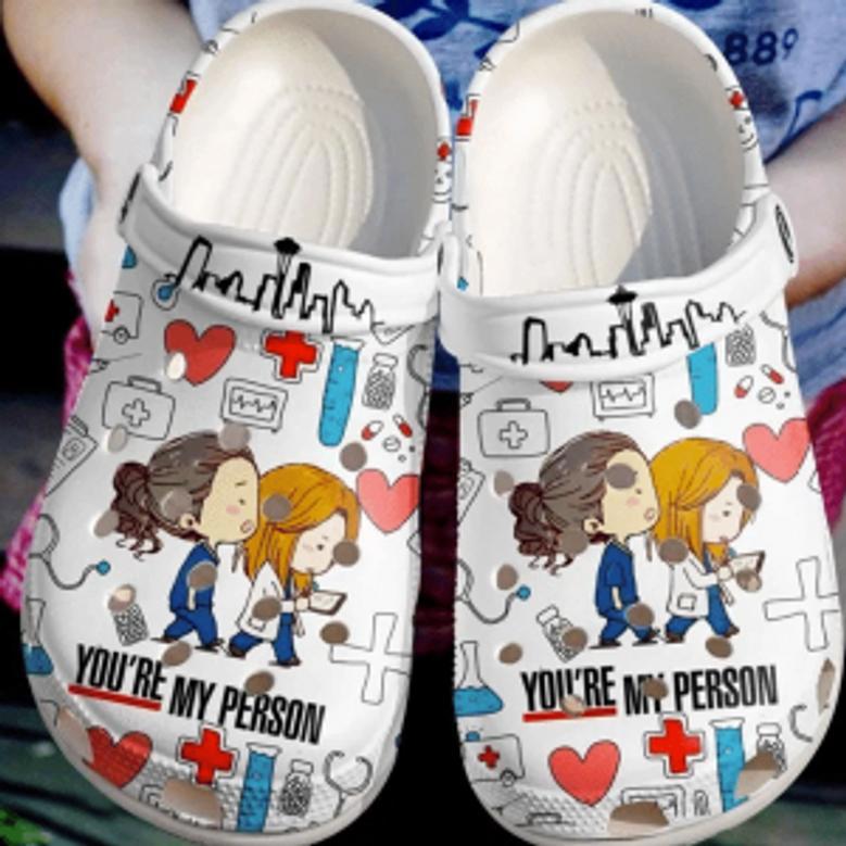 Grey's Anatomy Crocs Clog Shoes