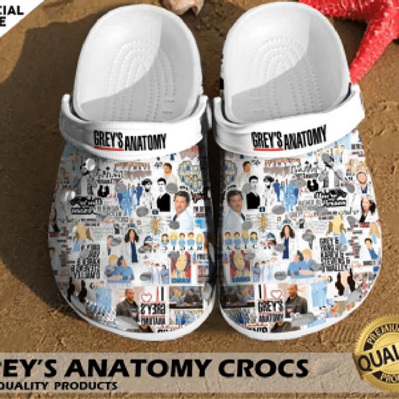 Grey's Anatomy Crocs Clog Shoes