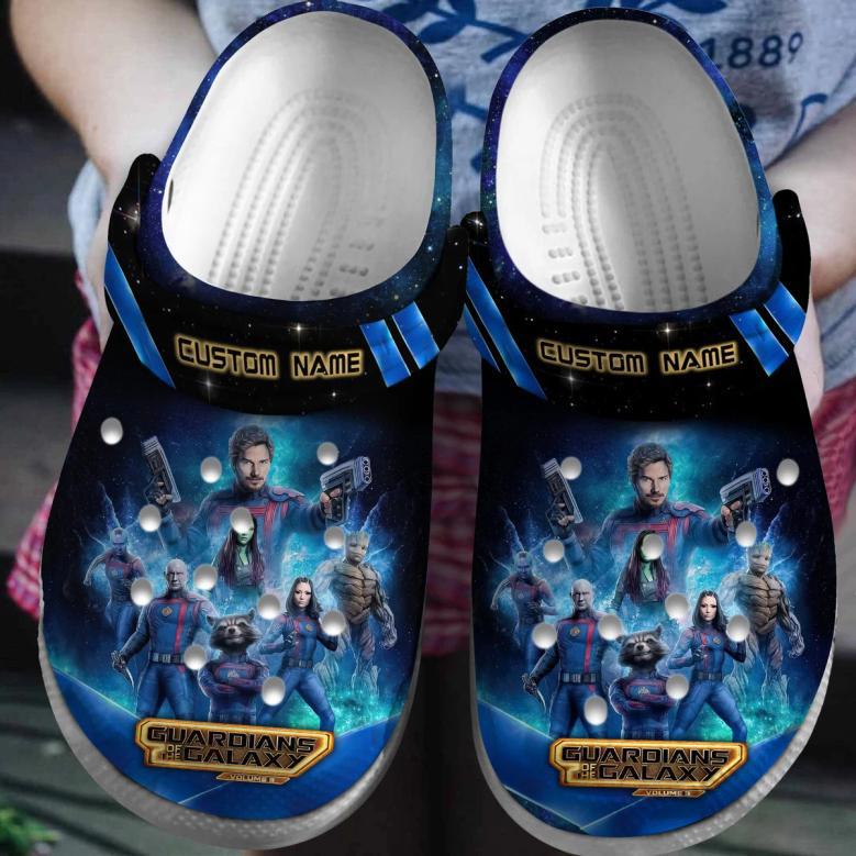 Guardians Of The Galaxy Movie Custom Name Crocs Crocband Shoes Clogs