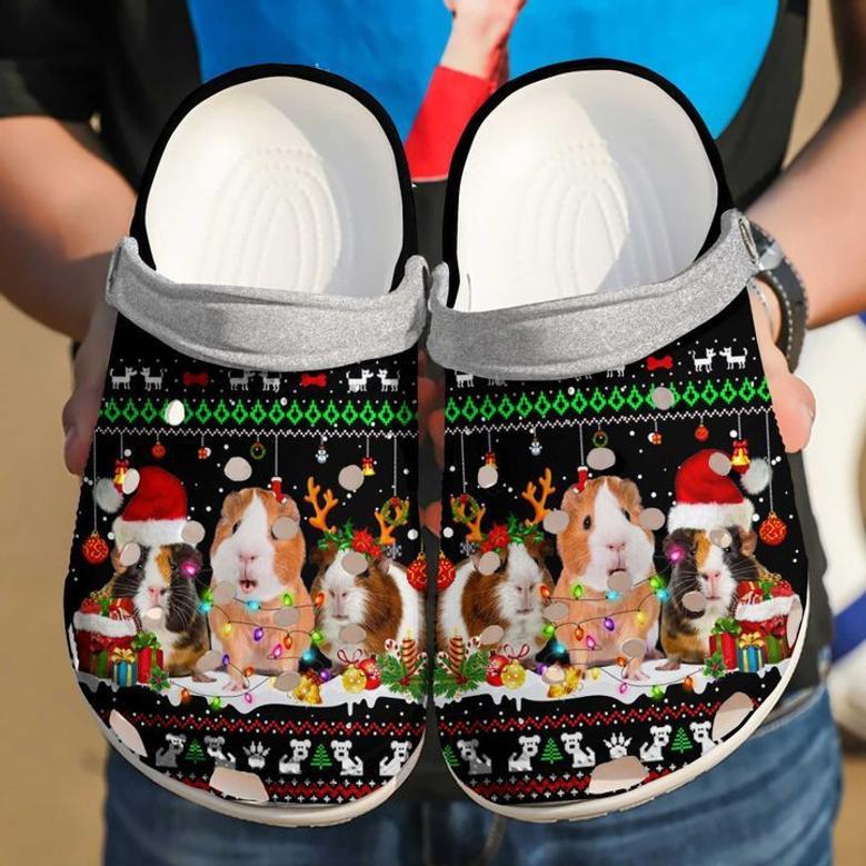Guinea Pig Christmas Crocband Clog Shoes For Men Women