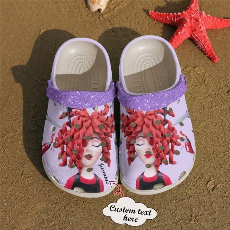 Hairstylist Personalized Hair Hustler Clog Shoes