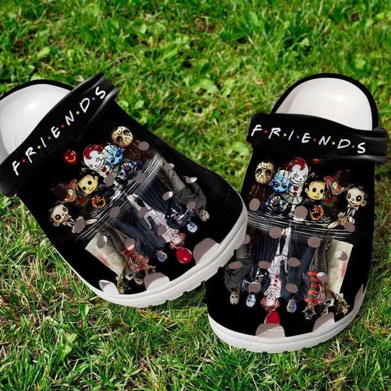 Halloween Friends Horror Characters Movie Crocband Clogs Shoes
