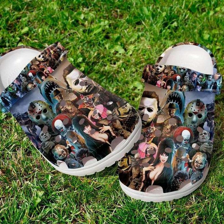 Halloween Horror Movies Characters Crocband Clogs Shoes