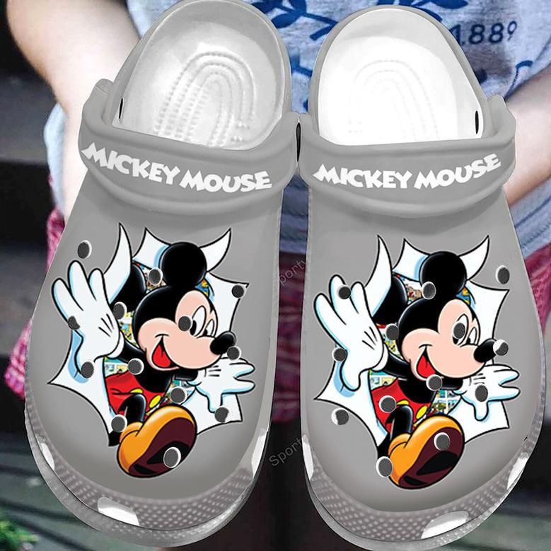 Happy Mickey Mouse Clogs Shoes