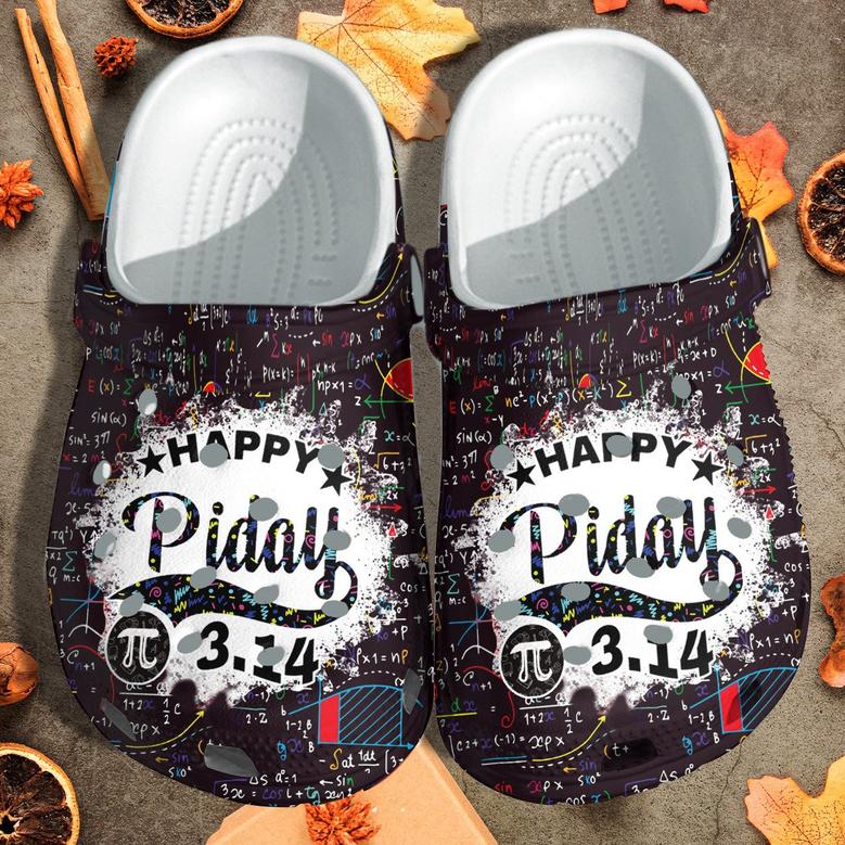 Happy Pi Day 314 Shoes Crocbland Clog Gift For Math Teacher