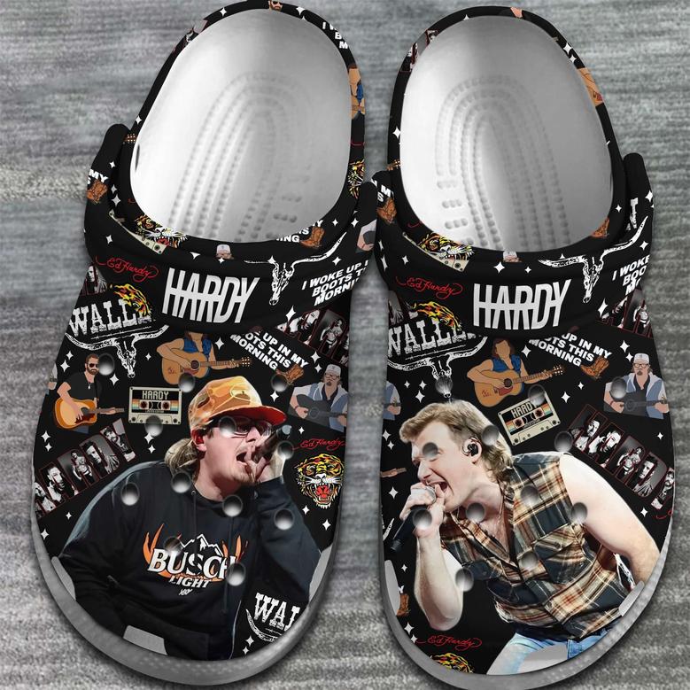 Hardy Singer Music Crocs Crocband Clogs Shoes