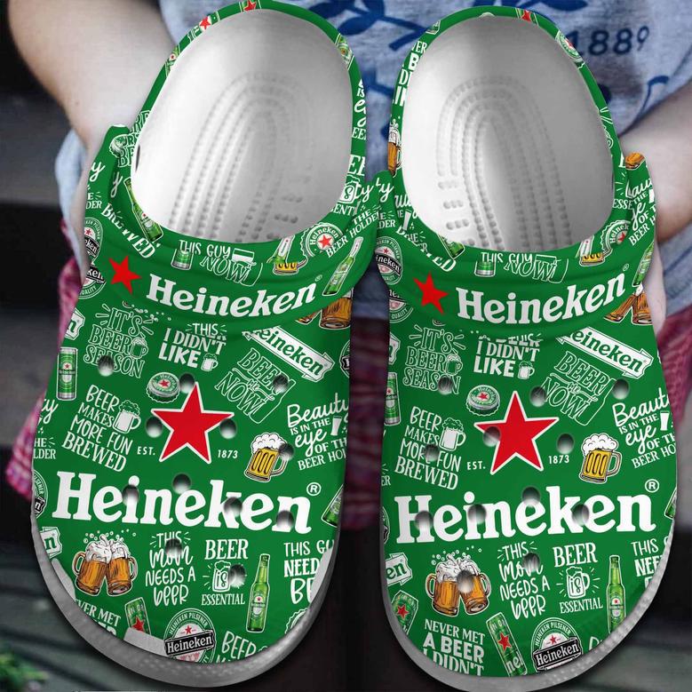 Heineken Beer Crocs Crocband Clogs Shoes