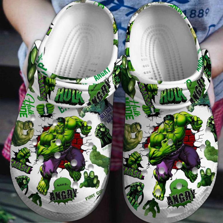 Hulk Movie Crocs Crocband Clogs Shoes