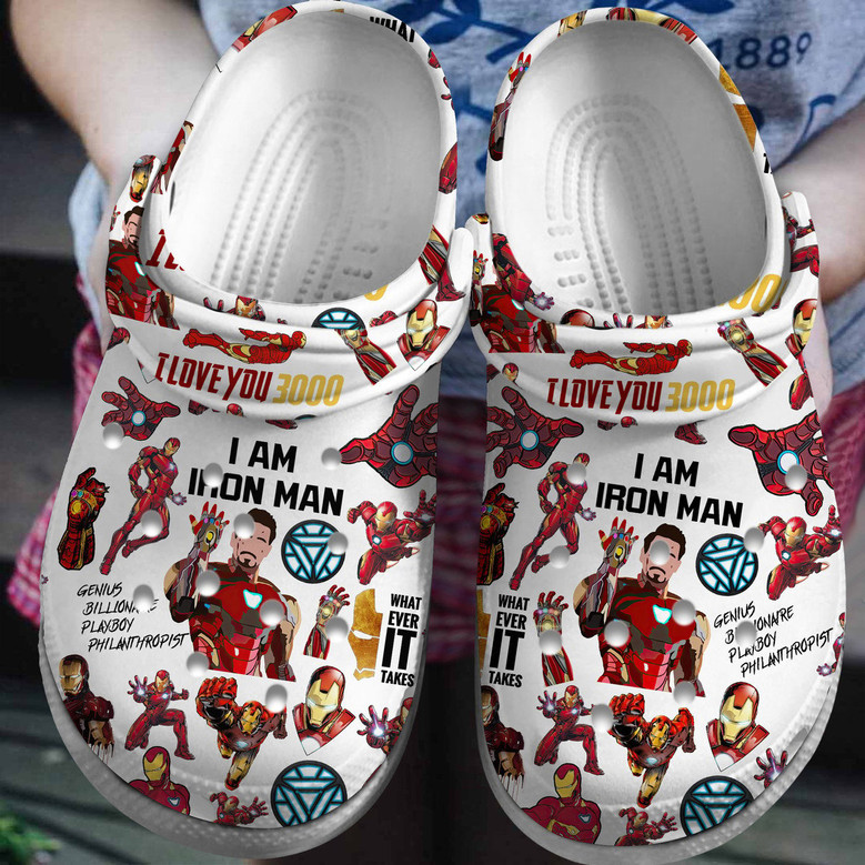 Iron man crocs best sale