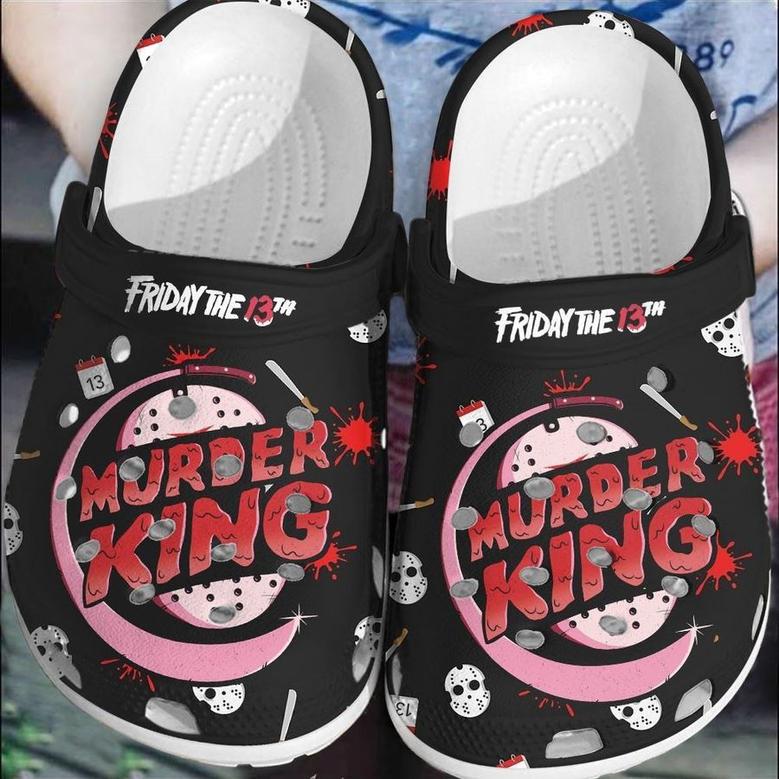 Jason Voorhees Friday The 13Th Murder King Crocband Clogs