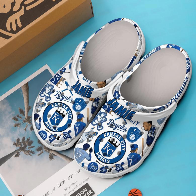 Kansas City Royals Mlb Sport Crocs Clogs Crocband Shoes