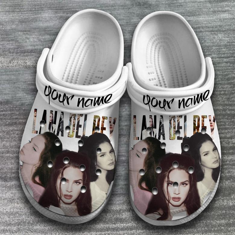 Lana Del Rey Lana Del Ray Music Crocs Crocband Clogs Shoes