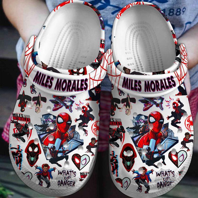 Marvel Spider-Man Miles Morales Game Movie Crocs Crocband Clogs Shoes