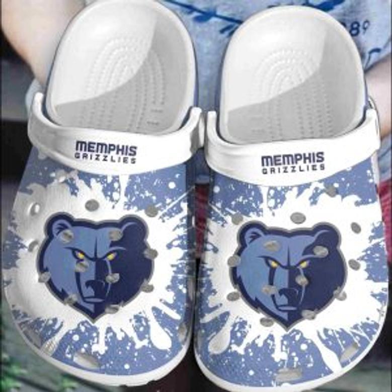 Memphis Grizzlies Basketball Club Clogs Shoes Crocband Crocs Comfortable For Men Women