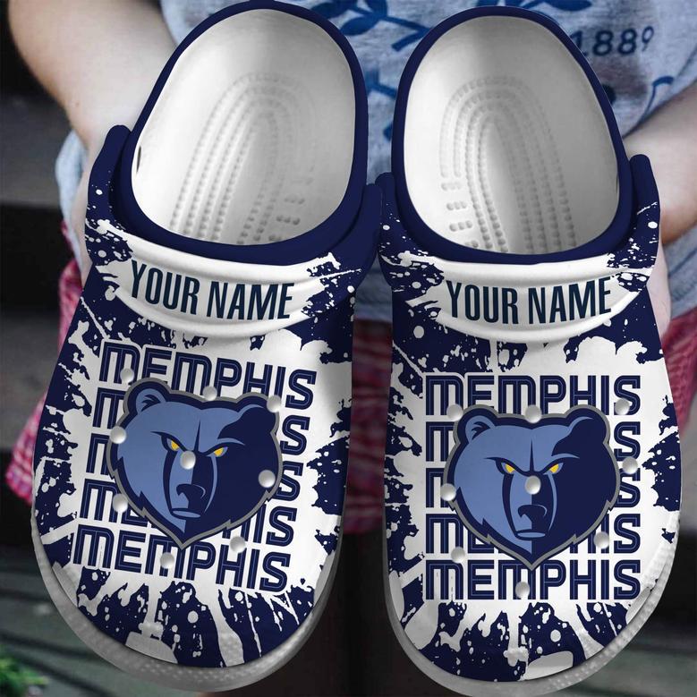 Memphis Grizzlies Nba Basketball Sport Crocs Crocband Clogs Shoes