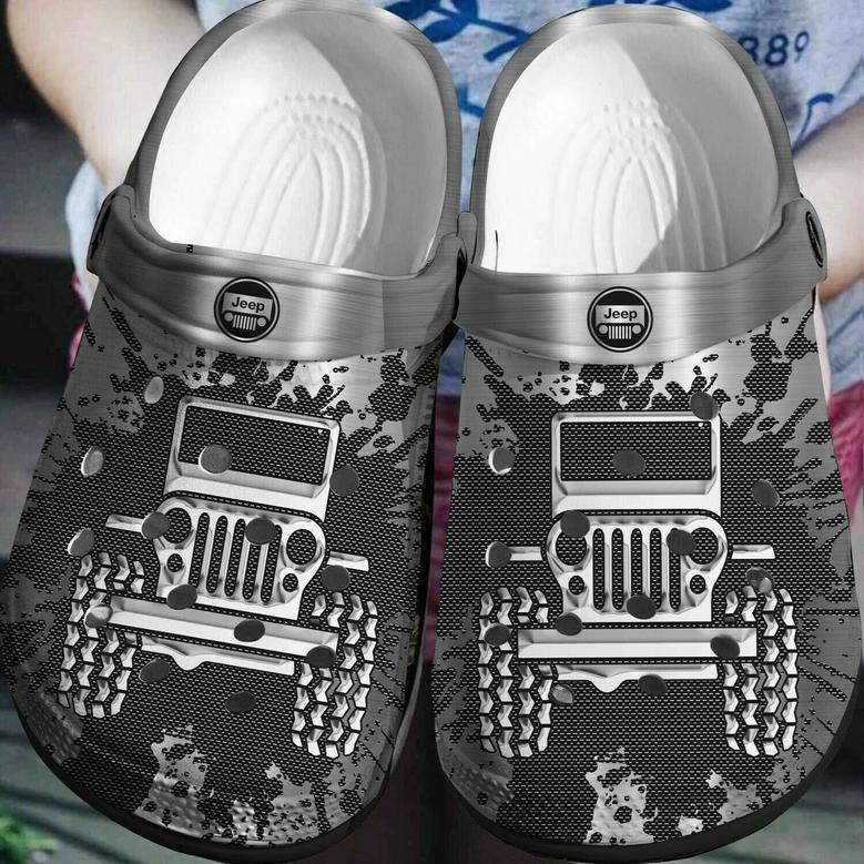 Metal Style Jeep Crocband Clog Shoes For Jeep Lover