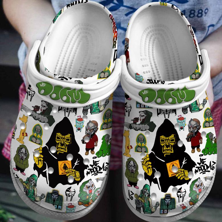 Mf Doom Music Crocs Crocband Clogs Shoes