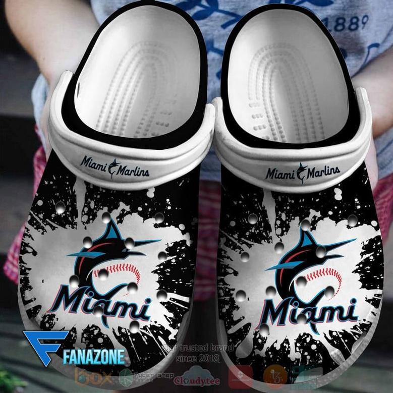 Miami Marlins Mlb Sport Crocs Clogs Crocband Shoes