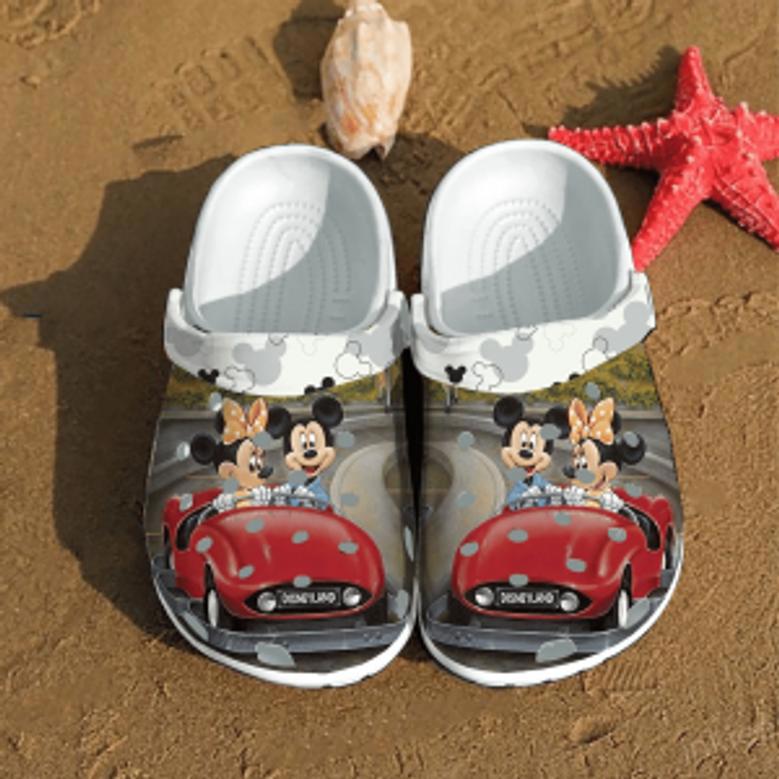 Mickey & Minnie Mouse Crocs Clog Shoes