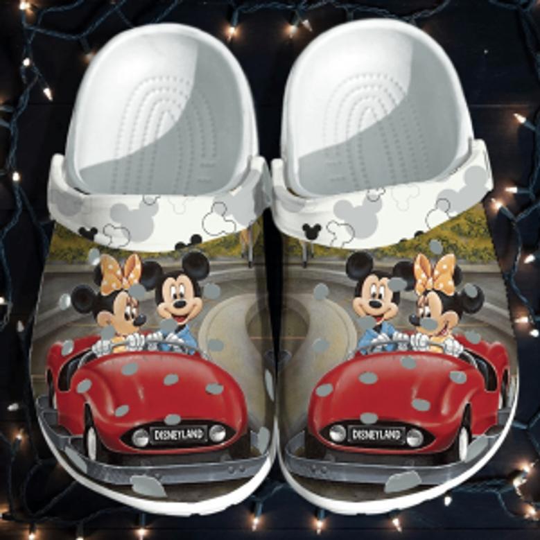 Mickey & Minnie Mouse Crocs Clog Shoes