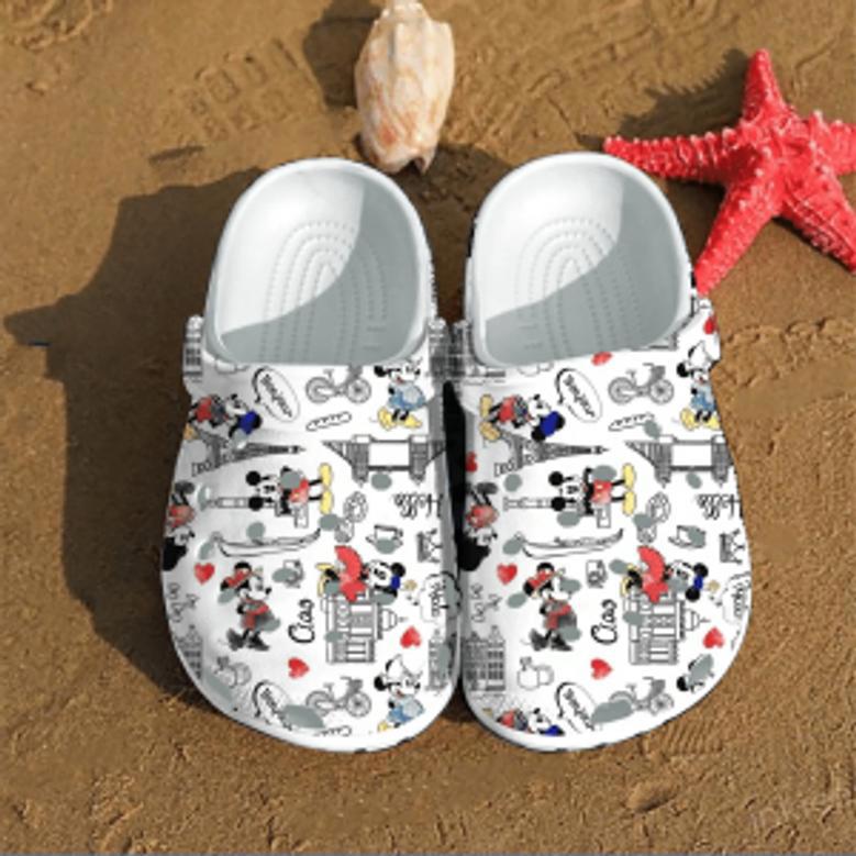 Mickey Mouse Crocs Clog Shoes