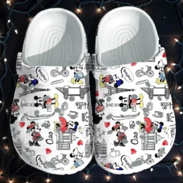 Mickey Mouse Crocs Clog Shoes