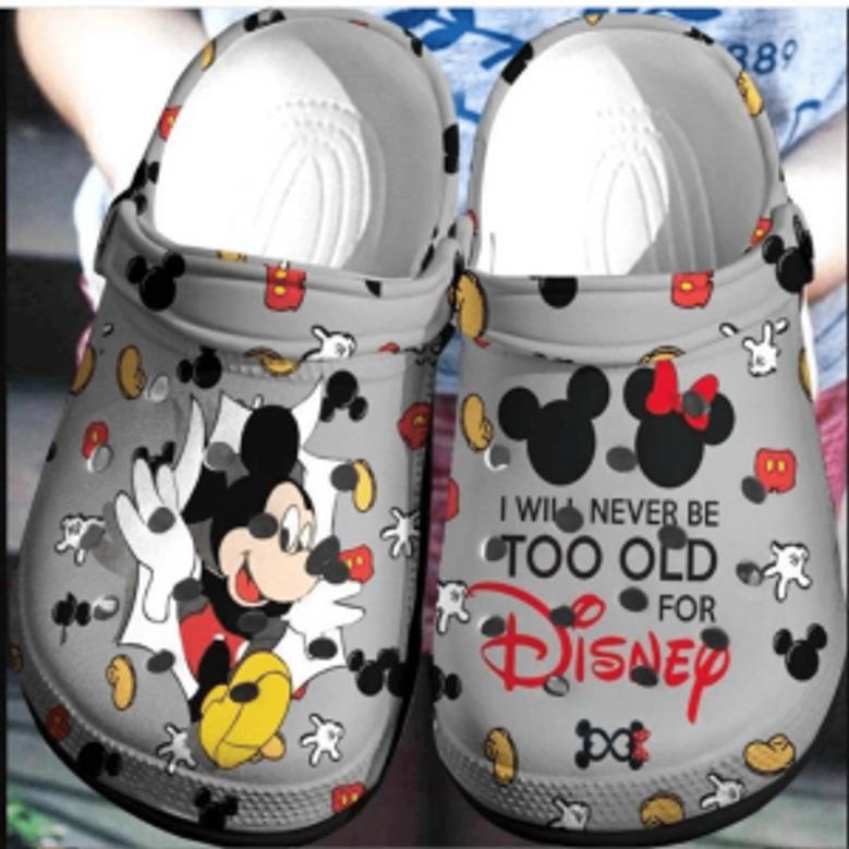 Mickey Mouse Crocs Clog Shoes