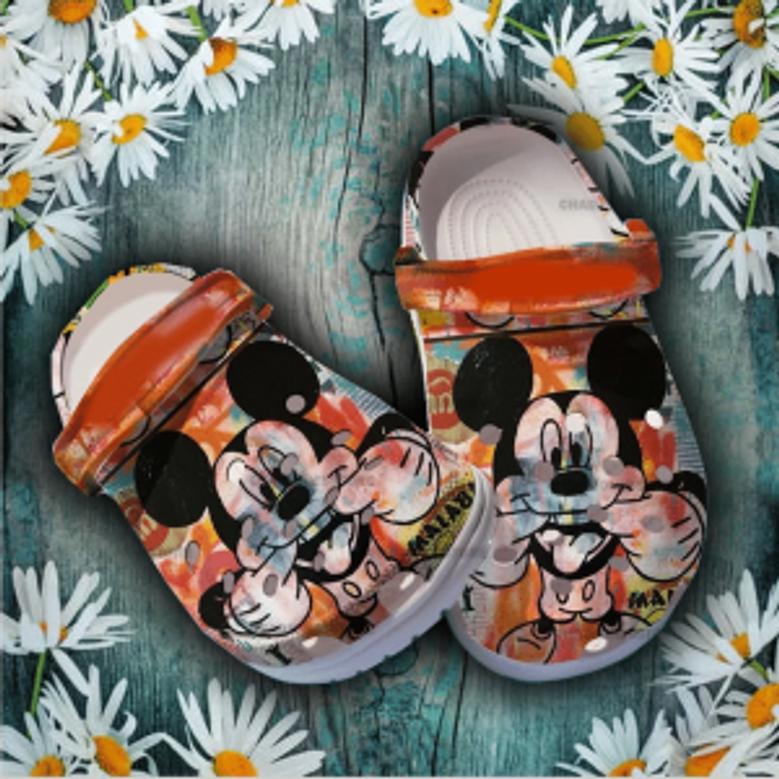 Mickey Mouse Crocs Clog Shoes