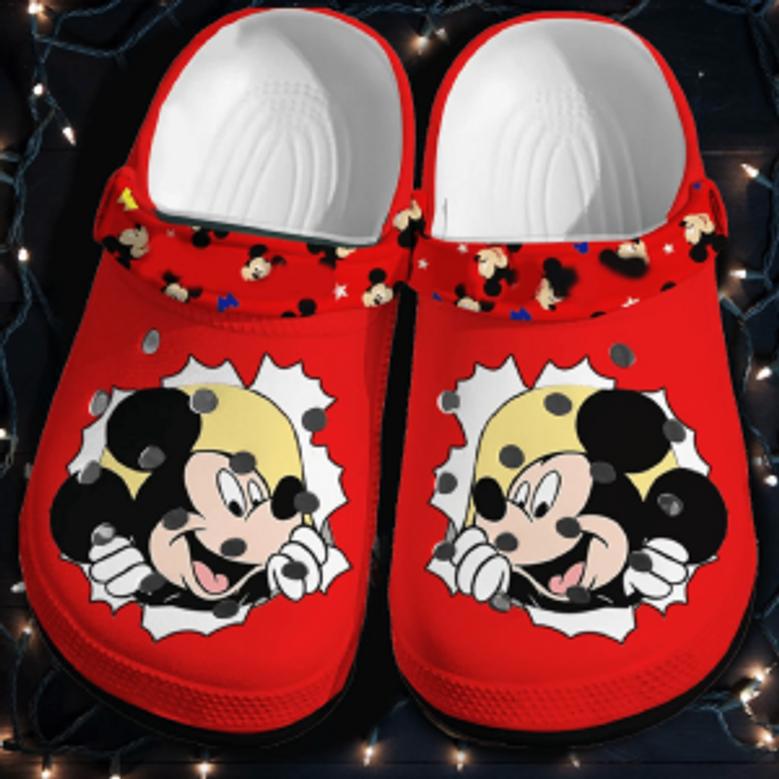 Mickey Mouse Crocs Clog Shoes