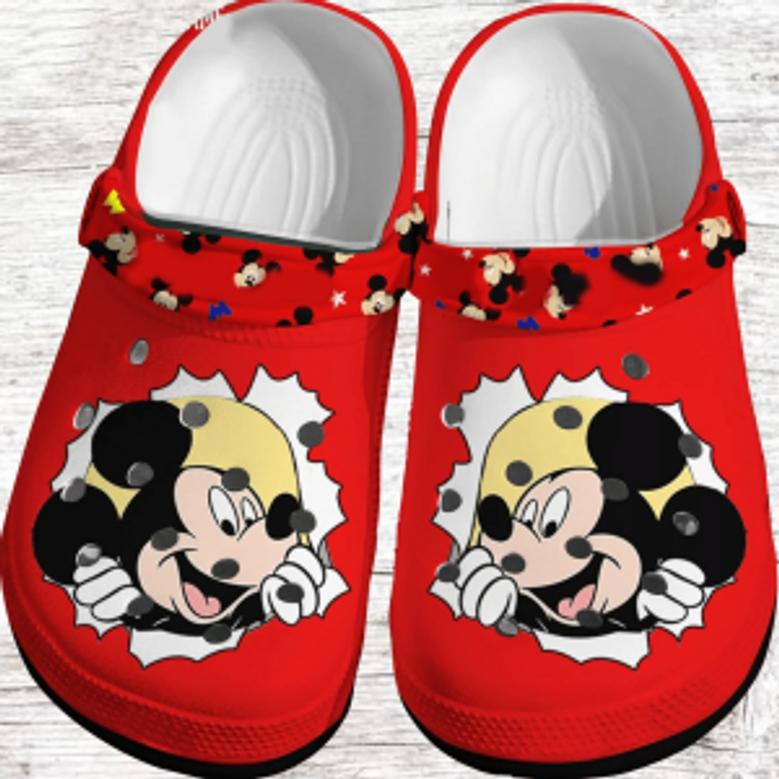 Mickey Mouse Crocs Clog Shoes