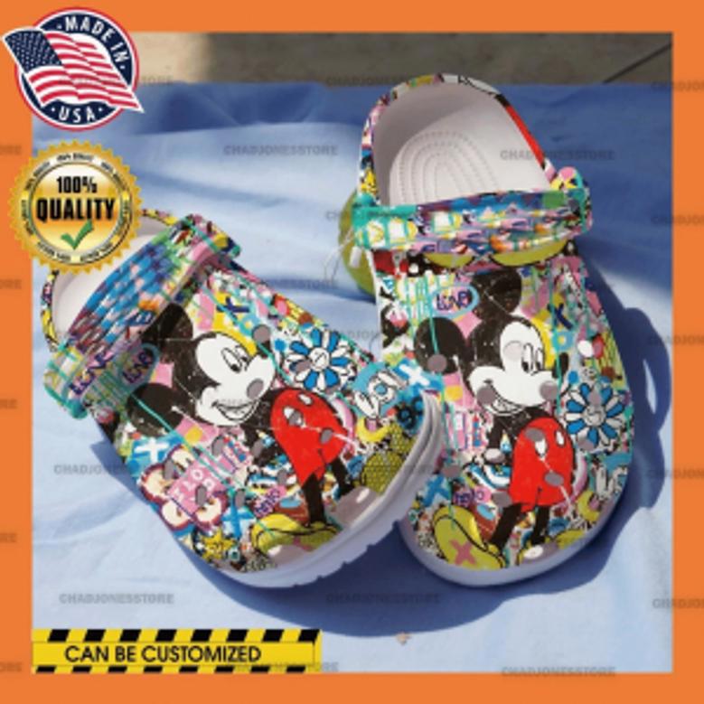 Mickey Mouse Crocs Clog Shoes