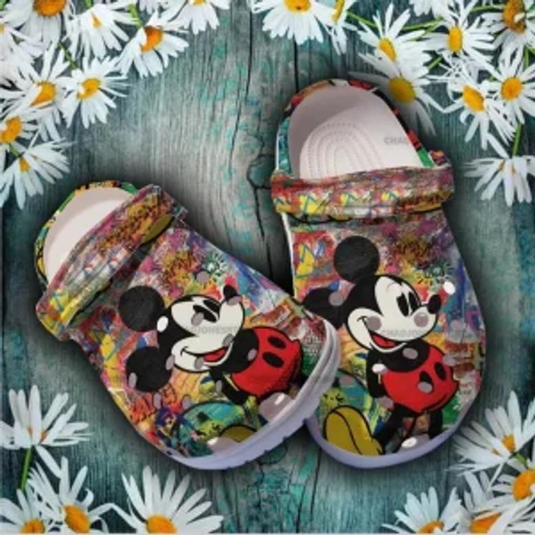 Mickey Mouse Crocs Clog Shoes