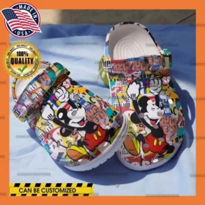 Mickey Mouse Crocs Clog Shoes