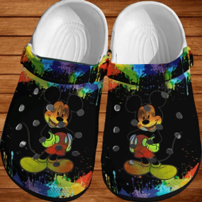 Mickey Mouse Crocs Clog Shoes